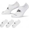 Nike Everyday Plus Cushioned Footie Socks White/ Black