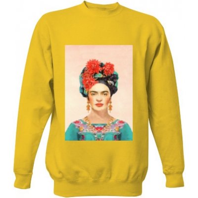 Unisex s potiskem Frida K Žlutá – Zboží Mobilmania