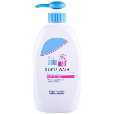 SebaMed Baby Gentle Wash extra jemná mycí emulze pro jemnou dětskou pokožku 400 ml