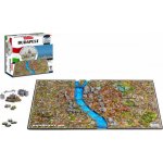 4D Cityscape 4D puzzle Budapešť 1265 ks – Zboží Dáma