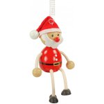 Krokido Santa - dřevěná figurka na pružině – Hledejceny.cz