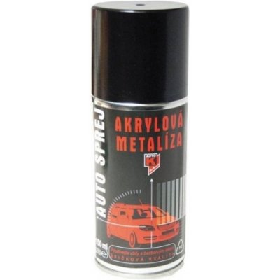 Auto-K Color sprej Škoda akrylová metalíza 150 ml 9910 černá magic | Zboží Auto