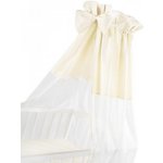 Albero Mio Luxusní nebesa 200 x 150 cm s mašličkou bílá/ béžová – Zboží Dáma