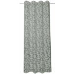 Sehlbach Závěs se skrytými poutky, grafický, zelený, 175 x 135 cm – Hledejceny.cz