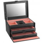 Friedrich Lederwaren šperkovnice Mandala 20128 2 černá – Zboží Dáma