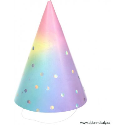 wiky Párty kloboučky PASTEL 15 cm 6 ks – Sleviste.cz