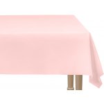 PartyDeco Plastový ubrus růžový světlý 137x183 cm – Zboží Dáma