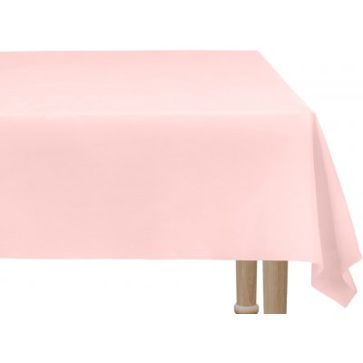 PartyDeco Plastový ubrus růžový světlý 137x183 cm – Zboží Dáma