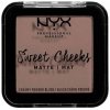 Tvářenka NYX Professional Make-up Sweet Cheeks Blush Matte tvářenka So Taupe 5 g