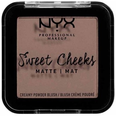 NYX Professional Make-up Sweet Cheeks Blush Matte tvářenka So Taupe 5 g