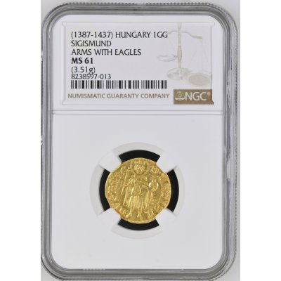 Mincovna Kremnica Zikmund Lucemburský – dukát, Kremnica, MS 61 3,51 g – Zbozi.Blesk.cz