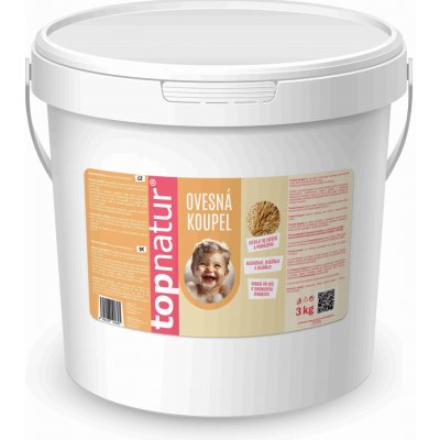 Topnatur Ovesná koupel 3 kg – Zboží Dáma