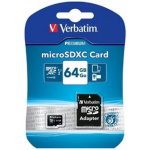 Verbatim MicroSDXC 64 GB 44084 – Zboží Živě