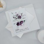 Svatební oznámení Fialové Pivoňky 1 – Zbozi.Blesk.cz