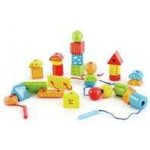 HAPE Dřevěné provlékání – Zbozi.Blesk.cz