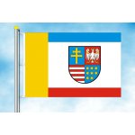 LIBEA, s.r.o. Svatokřížské vojvodství vlajka Rozměr: 40×60 cm, Uchycení: Karabiny na stožár – Hledejceny.cz