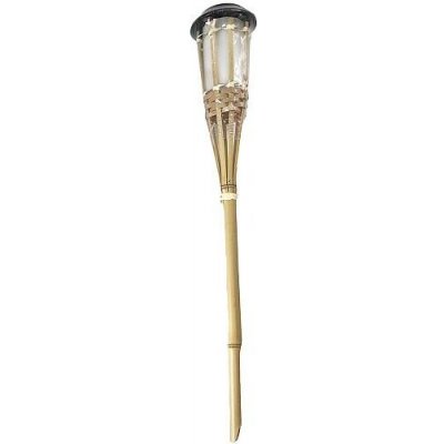 M.A.T. GROUP louč solární 60cm bambus/PH, ČER – Hledejceny.cz