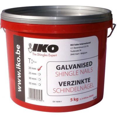 IKO Sales International NV IKO hřebíky 20mm 5kg – Hledejceny.cz