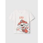 Baby tričko Gap & Tlapková patrola bílá – Zboží Dáma