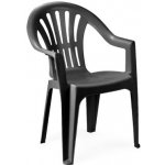 Bibl plastové křeslo KONA antracit 68700 – Hledejceny.cz