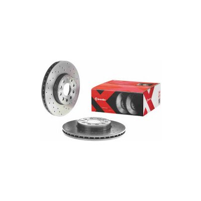 BREMBO Brzdové kotouče XTRA vrtané 09.9145.1X – Sleviste.cz