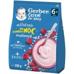 Gerber Cereal for Baby Mléčná kaše na dobrou noc malinová 230 g – Zboží Dáma