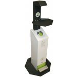 CORYNOR Bezdotykový stojan na dezinfekci rukou, černý, vanička 2 1002 – Zboží Dáma