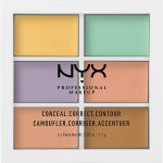 NYX Professional Makeup Color Correcting Concealer paletka 1,5 g – Zboží Dáma