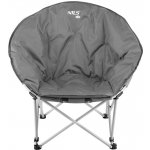 Cestovní židle s opěrkou zad Nils Camp NC3070 odstíny šedé – Hledejceny.cz