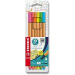 Stabilo point 88 sada 6 ks neon – Zboží Mobilmania