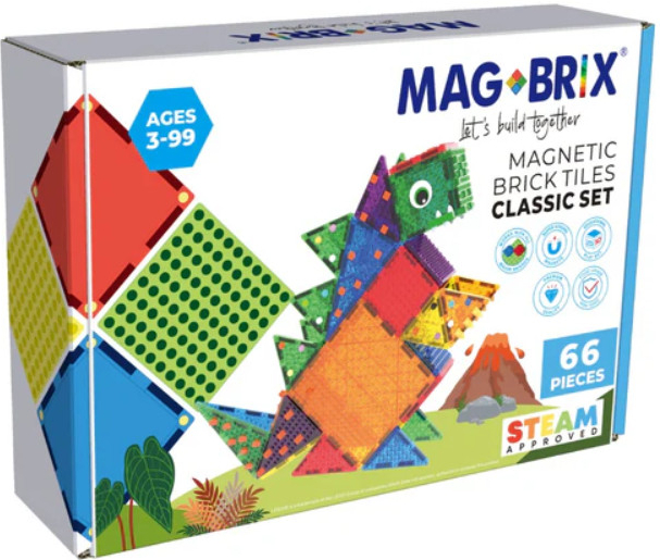 MAGBRIX Magnetická stavebnice 66 ks