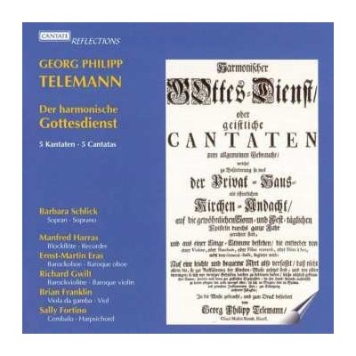 Georg Philipp Telemann - Kantaten Aus "harmonischer Gottesdienst" CD – Hledejceny.cz