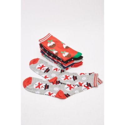 Dreamstock Select ponožky 6 v balení Christmas Multi