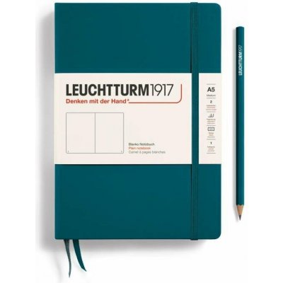 Leuchtturm1917 Zápisník Pacific Green Medium A5 čistý – Zboží Živě