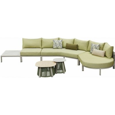 HIGOLD NL Zahradní rohová sedací souprava PAROS GREENHG324090G – Hledejceny.cz