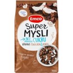 Emco Super mysli bez přidaného cukru čokoláda a kokos 500 g – Zboží Dáma