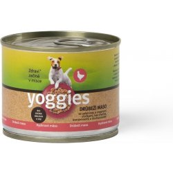 Yoggies drůběží se zeleninou a ovesnými vločkami400 g