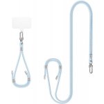 Spigen Universal Set 2 popruh a poutko s karabinou světle modrá – Hledejceny.cz