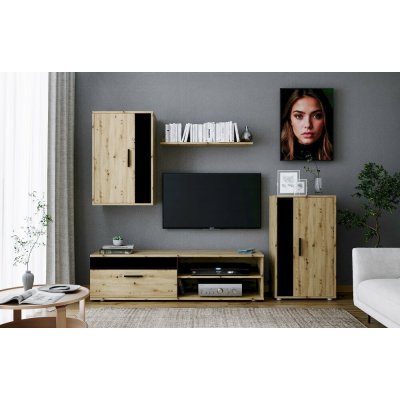 Halmar Benson dub artisan / černá – Zboží Dáma