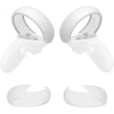 KIWI DESIGN Q26-2.1 Ochranný kryt ovladače Meta Quest 2 White – Zboží Živě