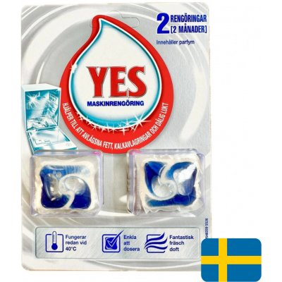 Yes čistič myčky 2 ks – Zboží Mobilmania