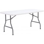 TENTino STL152C Skládací stůl 152x76 cm CELÝ, bílý, – Sleviste.cz