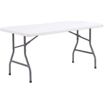 TENTino STL152C Skládací stůl 152x76 cm CELÝ, bílý, – Zboží Mobilmania