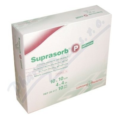 Suprasorb P 10 x 10 cm steril.adhesive 10 ks – Zboží Dáma