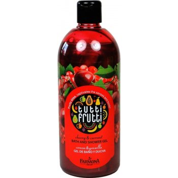 Farmona Tutti Frutti Cherry & Currant sprchový a koupelový gel 500 ml