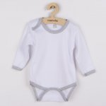 New Baby Kojenecké body s šedým lemem – Hledejceny.cz