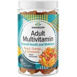 Swanson Adult Multivitamin Broskev Pomeranč Jahoda 60 gummies – Hledejceny.cz