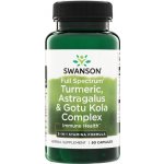 Swanson Turmeric Astragalus a Gotu Kola 60 kapslí – Hledejceny.cz