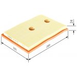 Vzduchový filtr BOSCH F 026 400 342 | Zboží Auto