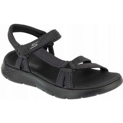 Skechers Sandály GO WALK FLEX SANDAL SUBLIME 141451 Černá – Zboží Dáma